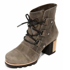 Sorel Addington Lace Up Waterproof Leather Boots